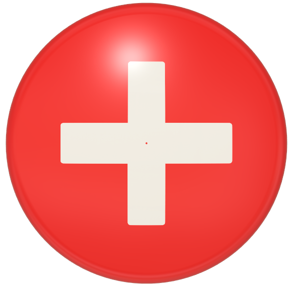 Red PLUS resistance button